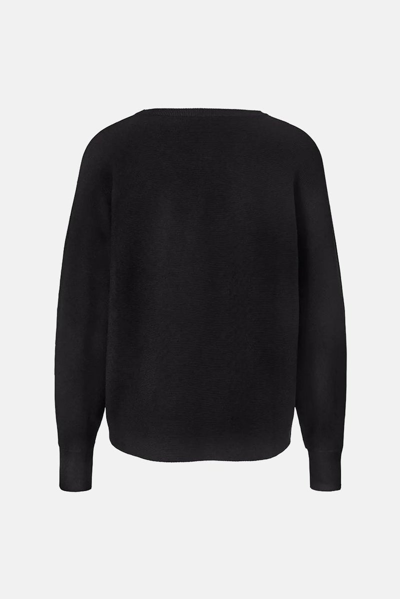 Tchibo Women Pullover Knitted Sweater, Black - Image 2